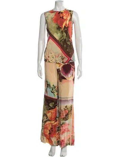 Pre-owned Jean Paul Gaultier Vintage 2001 Pant Set In Pink