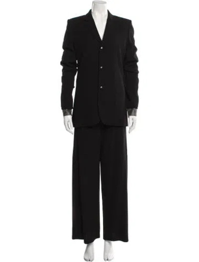 Pre-owned Jean Paul Gaultier Vintage 2001 Pantsuit In Black