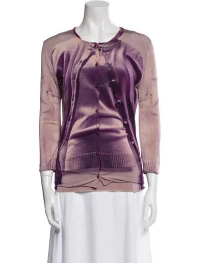Pre-owned Jean Paul Gaultier Vintage 2004 Sweater In Purple