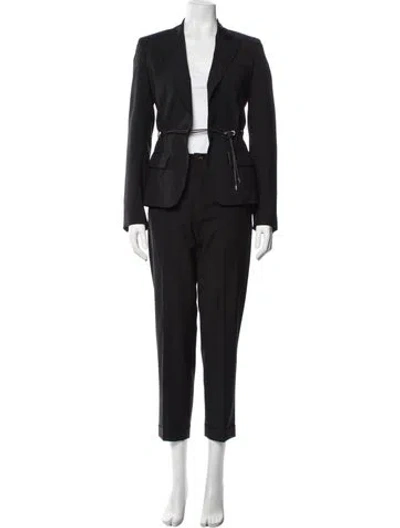 Pre-owned Jean Paul Gaultier Vintage 2005 Pantsuit In Black
