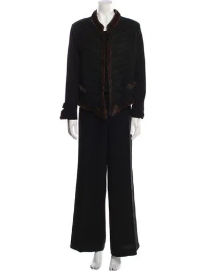 Pre-owned Jean Paul Gaultier Vintage 2006 Pantsuit In Black