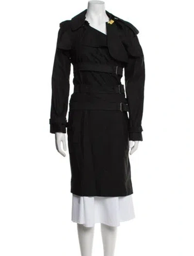 Pre-owned Jean Paul Gaultier Vintage 2009 Trench Coat In Black