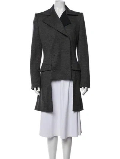 Pre-owned Jean Paul Gaultier Vintage 2010's Peacoat W/ Tags In Grey