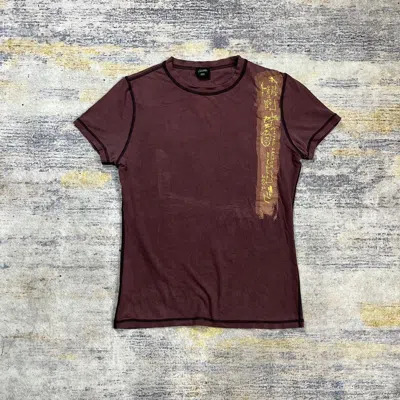 Pre-owned Jean Paul Gaultier Vintage Archive  2001-2002 T Shirt In Red