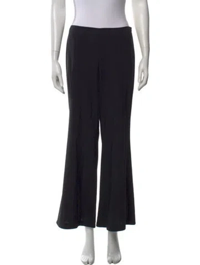 Pre-owned Jean Paul Gaultier Vintage Flared Pants In Black