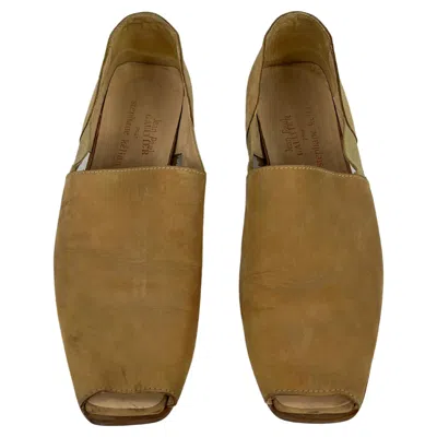 Pre-owned Jean Paul Gaultier Vintage  Brown Suede Shoes, Size 11