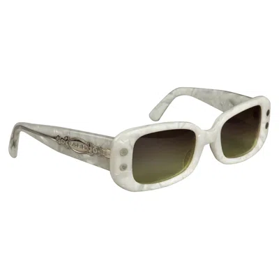 Pre-owned Jean Paul Gaultier Vintage  Steampunk White Sunglasses
