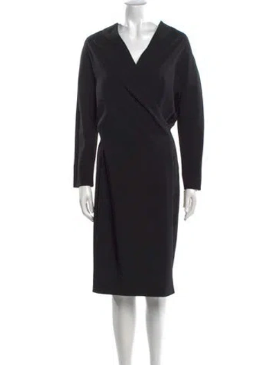 Pre-owned Jean Paul Gaultier Vintage Knee-length Dress In Black