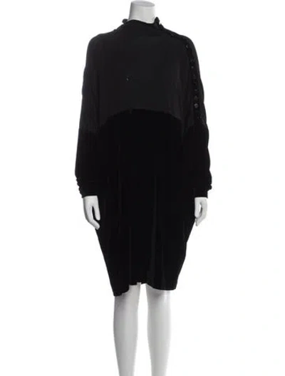 Pre-owned Jean Paul Gaultier Vintage Knee-length Dress In Black