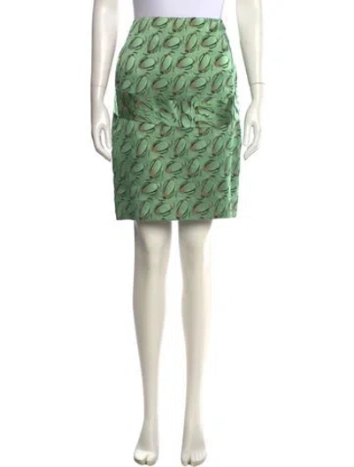 Pre-owned Jean Paul Gaultier Vintage Knee-length Skirt In Green