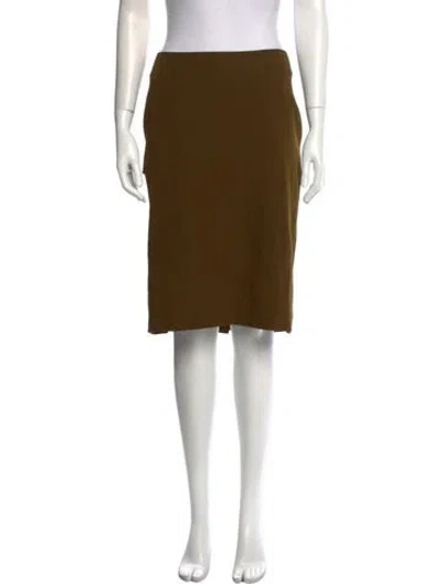 Pre-owned Jean Paul Gaultier Vintage Knee-length Skirt In Green