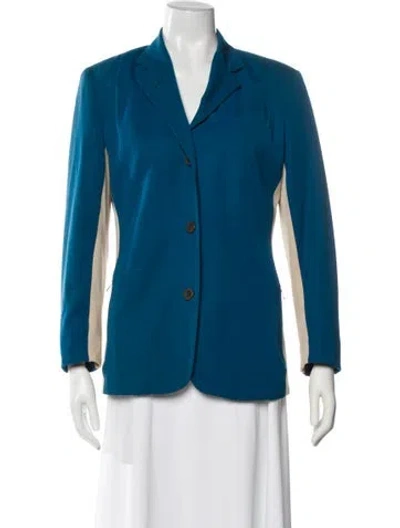 Pre-owned Jean Paul Gaultier Vintage Late 1980's - Early 1990's Blazer In Blue