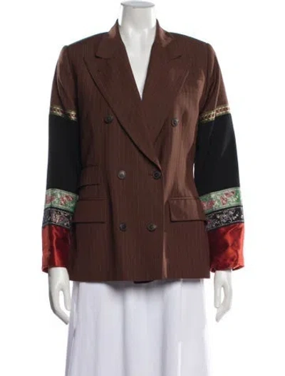 Pre-owned Jean Paul Gaultier Vintage Late 1980's - Early 1990's Blazer In Brown