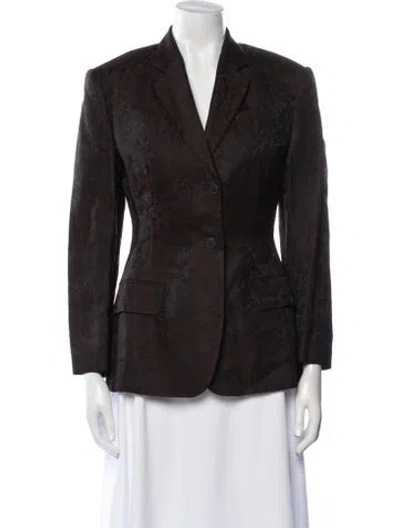 Pre-owned Jean Paul Gaultier Vintage Late 1980's - Early 1990's Blazer In Burgundy