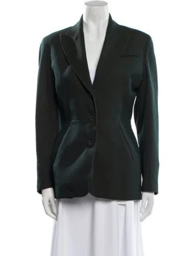Pre-owned Jean Paul Gaultier Vintage Late 1980's - Early 1990's Blazer In Green