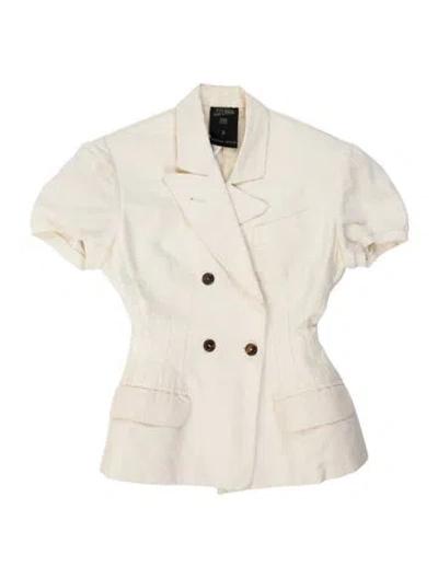 Pre-owned Jean Paul Gaultier Vintage Late 1980's - Early 1990's Blazer In Neutrals