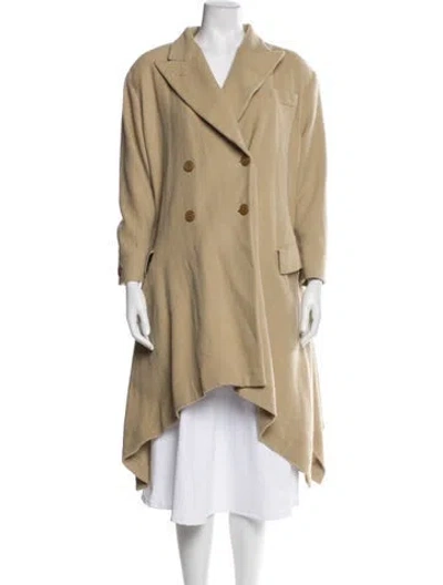 Pre-owned Jean Paul Gaultier Vintage Late 1980's - Early 1990's Coat In Neutral