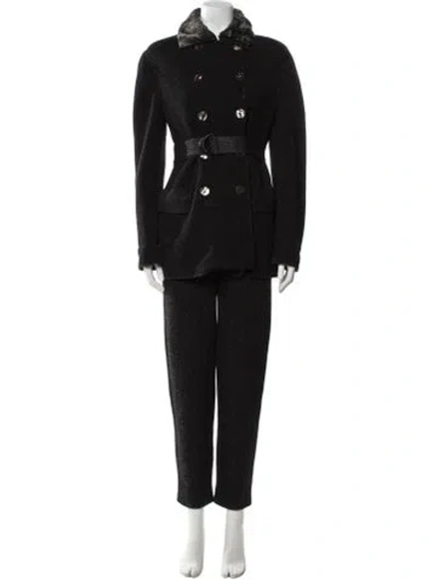 Pre-owned Jean Paul Gaultier Vintage Late 1980's - Early 1990's Pantsuit In Black
