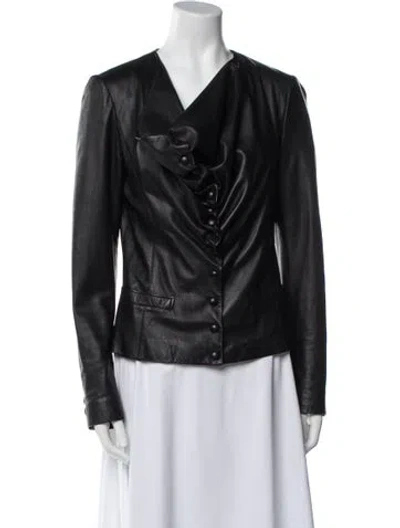 Pre-owned Jean Paul Gaultier Vintage Late 2000's - Early 2010's Biker Jacket In Black