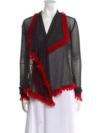 Pre-owned Jean Paul Gaultier Vintage Late 2000's - Early 2010's Blouse In Black