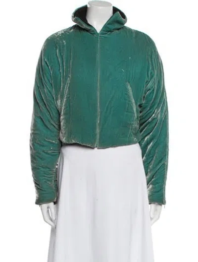 Pre-owned Jean Paul Gaultier Vintage Late 2000's - Early 2010's Bomber Jacket In Blue
