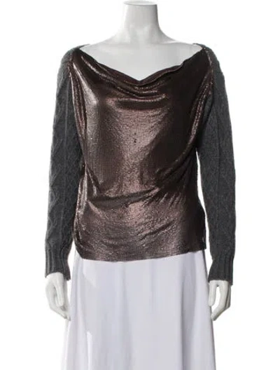 Pre-owned Jean Paul Gaultier Vintage Late 2000's - Early 2010's Sweater In Gray