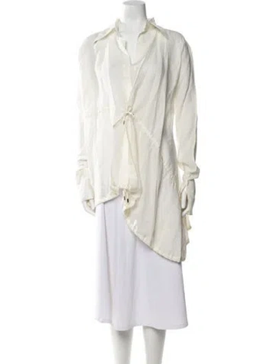 Pre-owned Jean Paul Gaultier Vintage Late 2000's - Early 2010's Tunic In White