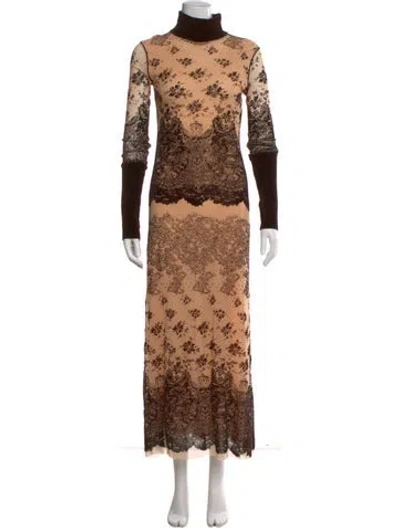 Pre-owned Jean Paul Gaultier Vintage Long Dress In Neutral