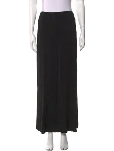 Pre-owned Jean Paul Gaultier Vintage Long Skirt In Black