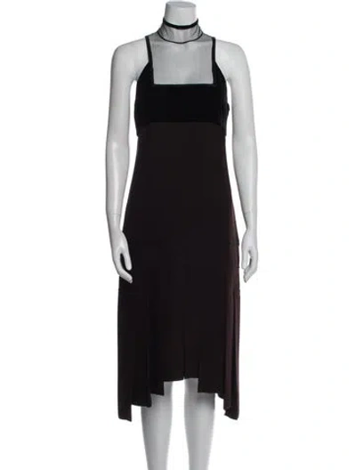 Pre-owned Jean Paul Gaultier Vintage Midi Length Dress In Multi