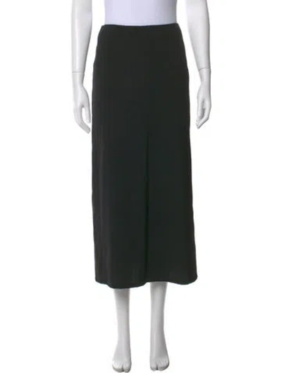 Pre-owned Jean Paul Gaultier Vintage Midi Length Skirt In Black