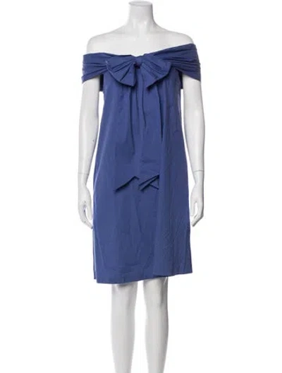 Pre-owned Jean Paul Gaultier Vintage Mini Dress In Blue