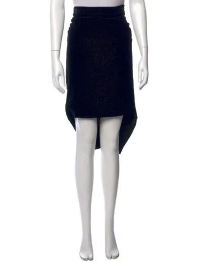 Pre-owned Jean Paul Gaultier Vintage Mini Skirt In Black