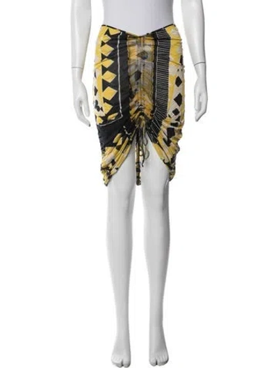 Pre-owned Jean Paul Gaultier Vintage Mini Skirt In White