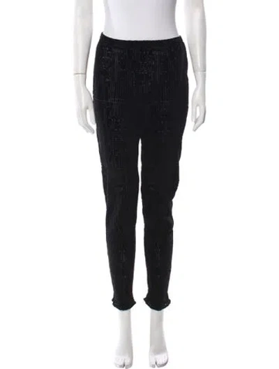 Pre-owned Jean Paul Gaultier Vintage Skinny Leg Pants In Black