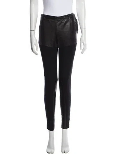 Pre-owned Jean Paul Gaultier Vintage Skinny Leg Pants In Black