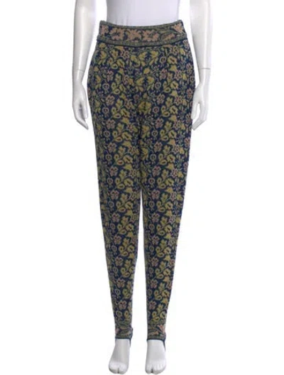 Pre-owned Jean Paul Gaultier Vintage Skinny Leg Pants In Blue