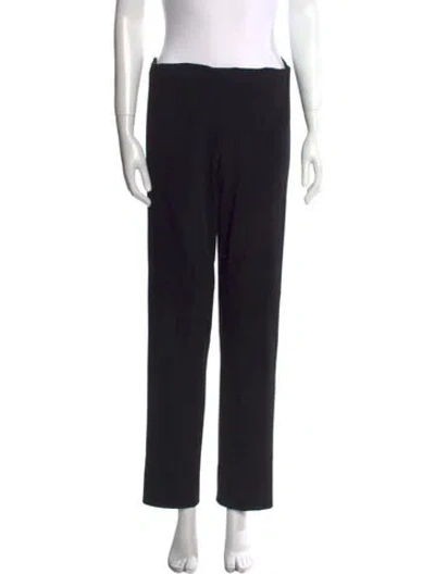 Pre-owned Jean Paul Gaultier Vintage Straight Leg Pants In Black