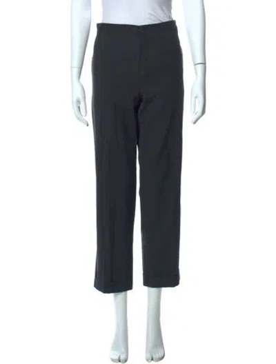 Pre-owned Jean Paul Gaultier Vintage Straight Leg Pants In Black