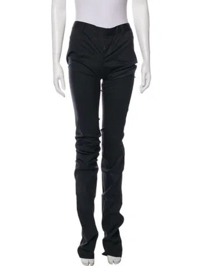 Pre-owned Jean Paul Gaultier Vintage Straight Leg Pants In Black