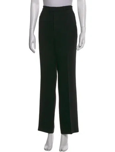 Pre-owned Jean Paul Gaultier Vintage Straight Leg Pants In Black