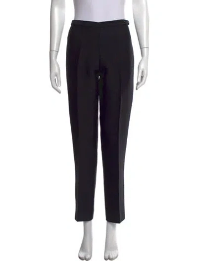 Pre-owned Jean Paul Gaultier Vintage Straight Leg Pants In Black