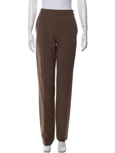 Pre-owned Jean Paul Gaultier Vintage Straight Leg Pants In Brown