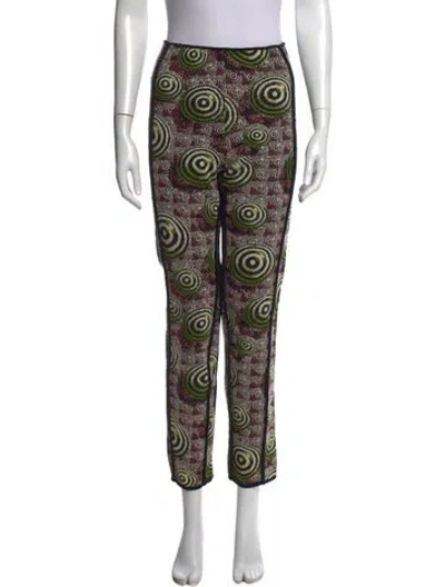 Pre-owned Jean Paul Gaultier Vintage Straight Leg Pants In Multicolor