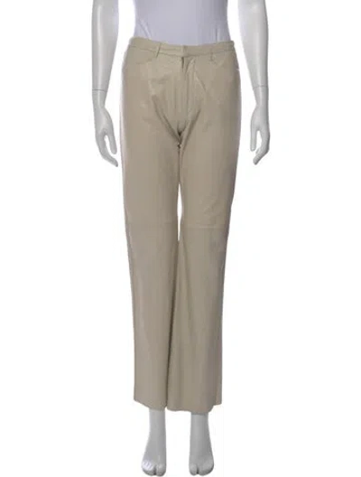 Pre-owned Jean Paul Gaultier Vintage Straight Leg Pants In Neutral