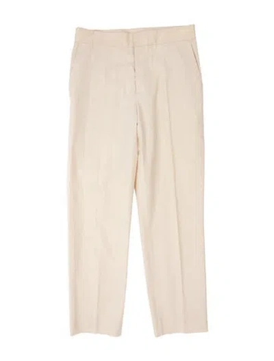 Pre-owned Jean Paul Gaultier Vintage Straight Leg Pants In Neutrals