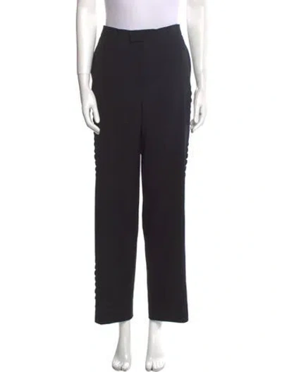 Pre-owned Jean Paul Gaultier Vintage Wide Leg Pants In Black