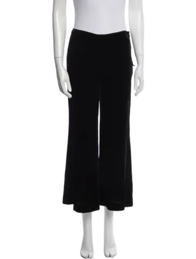 Pre-owned Jean Paul Gaultier Vintage Wide Leg Pants In Black