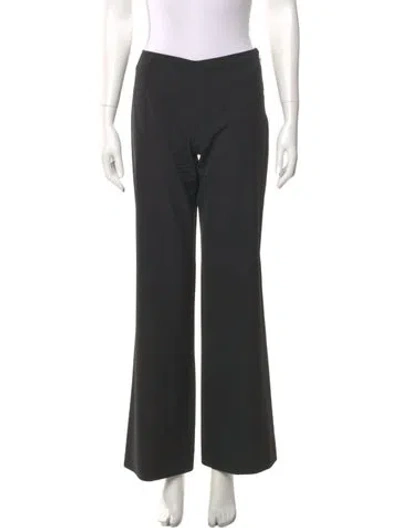Pre-owned Jean Paul Gaultier Vintage Wide Leg Pants In Black