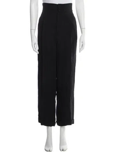 Pre-owned Jean Paul Gaultier Vintage Wide Leg Pants In Black